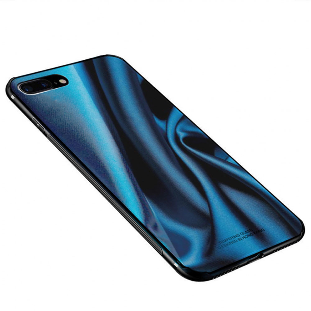 

Чехол накладка INCORE Blue Light Glass для Apple iPhone 8 Plus/7 Plus, Разные цвета