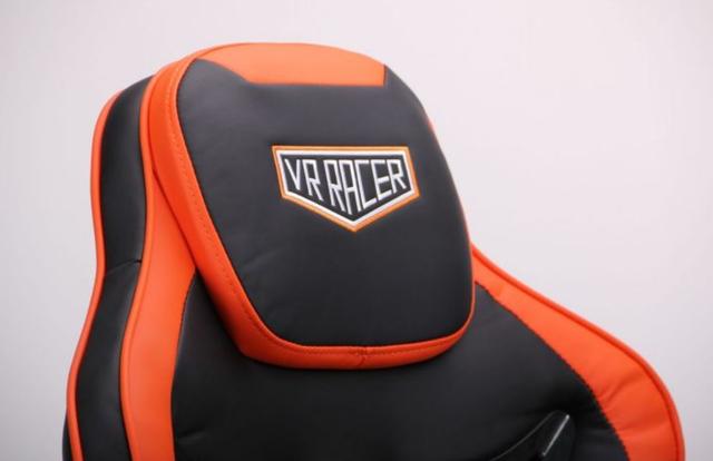 Кресло VR Racer Expert Genius черный/оранжевый (фото 6.1)