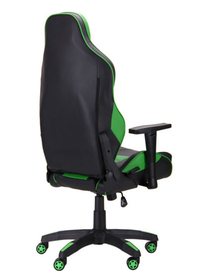 Кресло VR Racer Expert Champion черный/зеленый (фото 4)