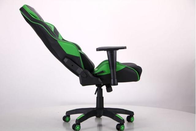 Кресло VR Racer Expert Champion черный/зеленый (фото 4.1)