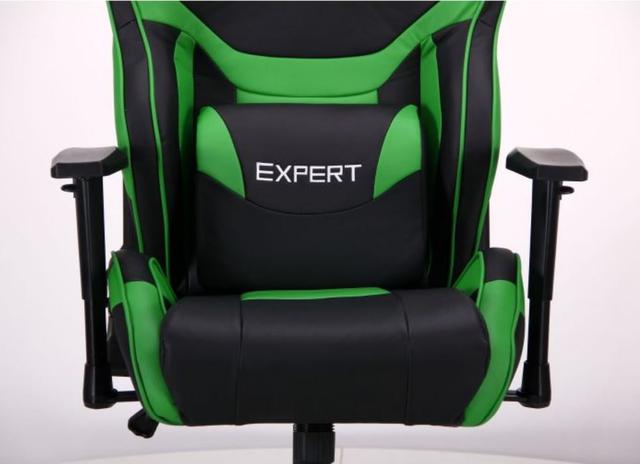 Кресло VR Racer Expert Champion черный/зеленый (фото 7.1)