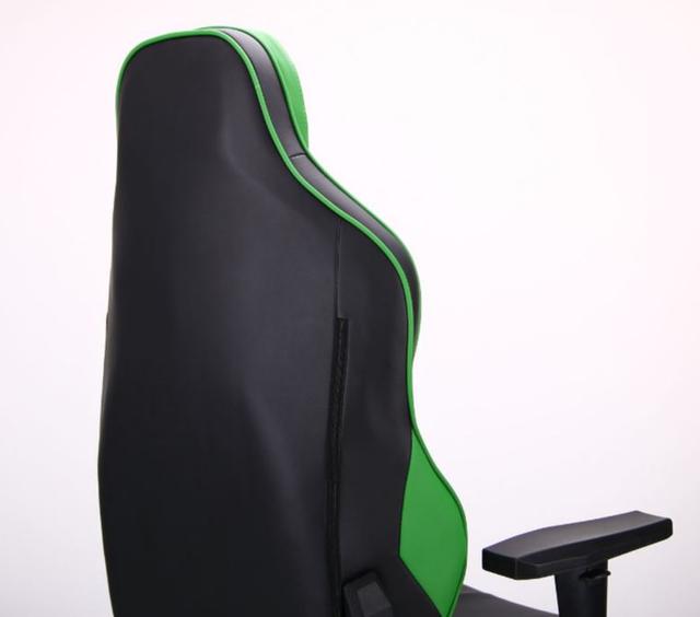Кресло VR Racer Expert Champion черный/зеленый (фото 8)