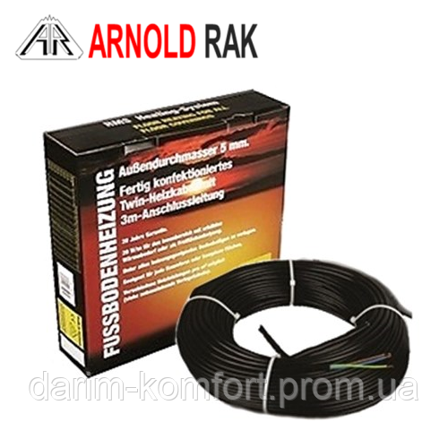 

Двужильный нагревательный кабель Arnold Rak Standart EC 6114 2500/20