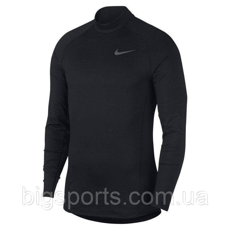 

Кофта компрессионная муж. Nike Pro Warm Compression Mock Long Sleeve (арт. 929731-010), Черный