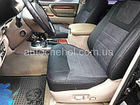 Авточехлы из алькантары и арпатеки на сиденья Lexus LX 470, Leather StyLe, MW BROTHERS