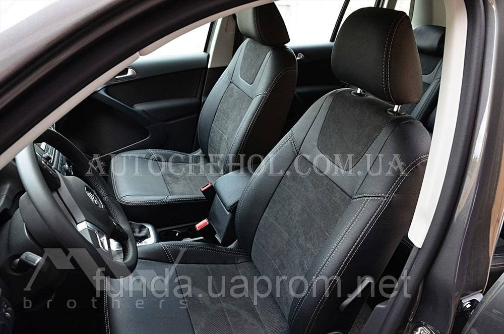 

Авточехлы из алькантары и арпатеки на сиденья Volkswagen Golf plus, Leather StyLe, MW BROTHERS