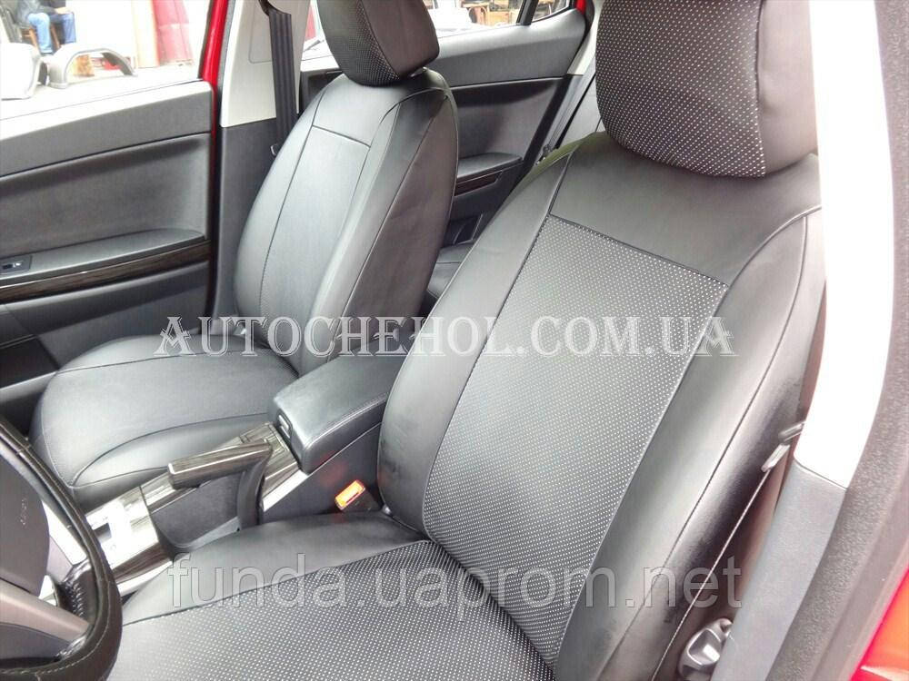 

Авточехлы экокожа на Honda civic sedan LS, производитель АвтоМир