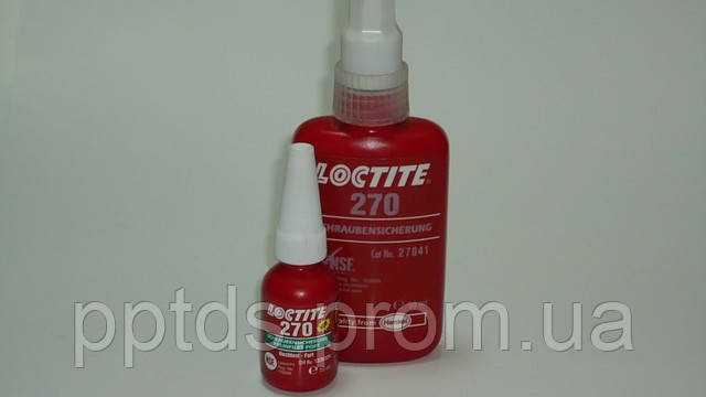 

Локтайт Loctite 270 50мл, (анаэробный фиксатор резьбы сильный)