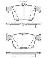 

Тормозные колодки задние VW GOLF VII 2.0 2013-,AUDI A3 2012- (пр-во REMSA 1516.00)