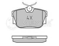

Тормозные колодки задние Фольксваген Транспортер / CARAVELLEV/ ТранспортерV (пр-во MEYLE 0252322417/W)
