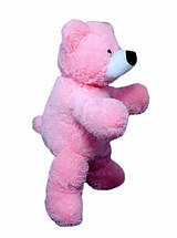 Плюшевий ведмедик Бублик рожевий 77 см, фото 3