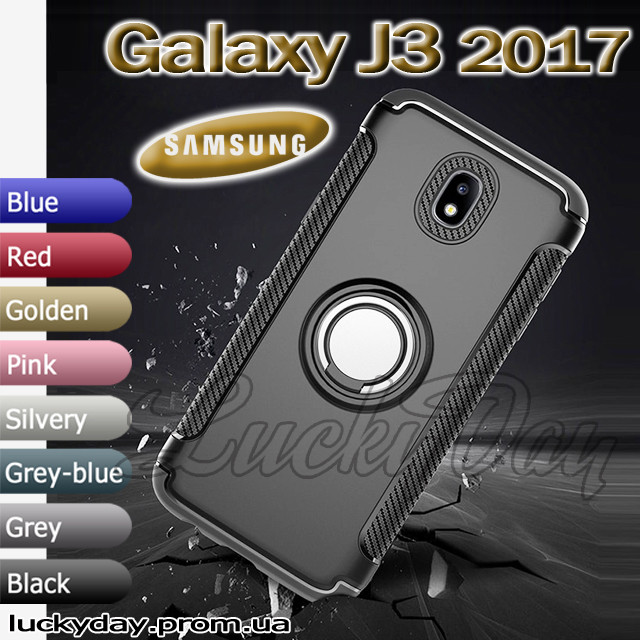 

Чехол для Samsung Galaxy J3 (pro) 2017 (grey-blue) серо-синий