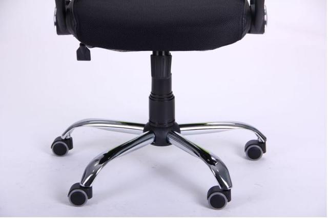 Кресло АЭРО HB Line Color сиденье Сетка чёрная,Неаполь N-20/спинка Сетка салатовая, вст.Неаполь N-20 (фото 13)