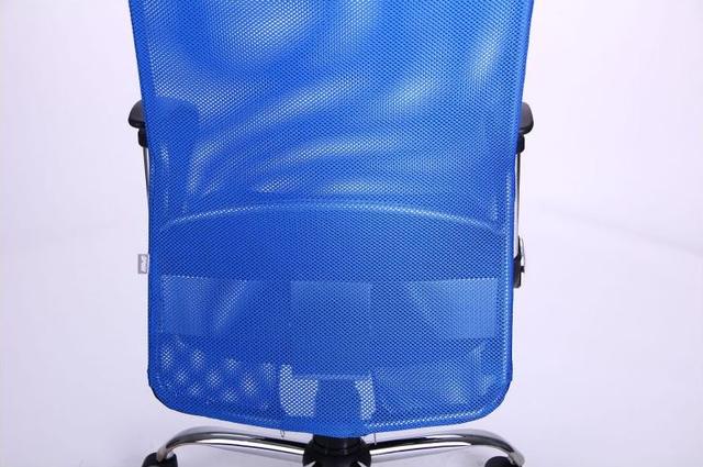 Кресло АЭРО HB Line Color сиденье Сетка чёрная,Неаполь N-20/спинка Сетка синяя, вставка Неаполь N-20 (фото 10)