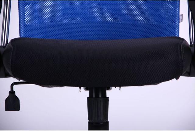Кресло АЭРО HB Line Color сиденье Сетка чёрная,Неаполь N-20/спинка Сетка синяя, вставка Неаполь N-20 (фото 11)