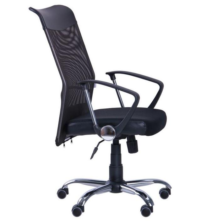 Кресло АЭРО HB Line сиденье Сетка черная,Неаполь N-20/спинка Сетка черная, вставка Неаполь N-20 (фото 2)
