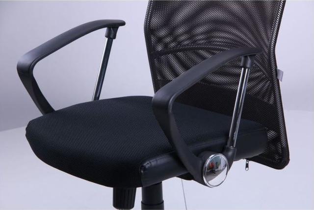 Кресло АЭРО HB Line сиденье Сетка черная,Неаполь N-20/спинка Сетка черная, вставка Неаполь N-20 (фото 6)