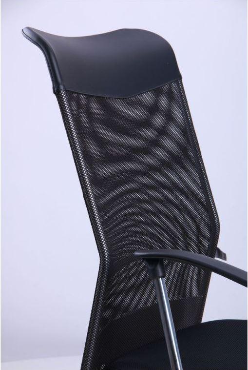 Кресло АЭРО HB Line сиденье Сетка черная,Неаполь N-20/спинка Сетка черная, вставка Неаполь N-20 (фото 8)