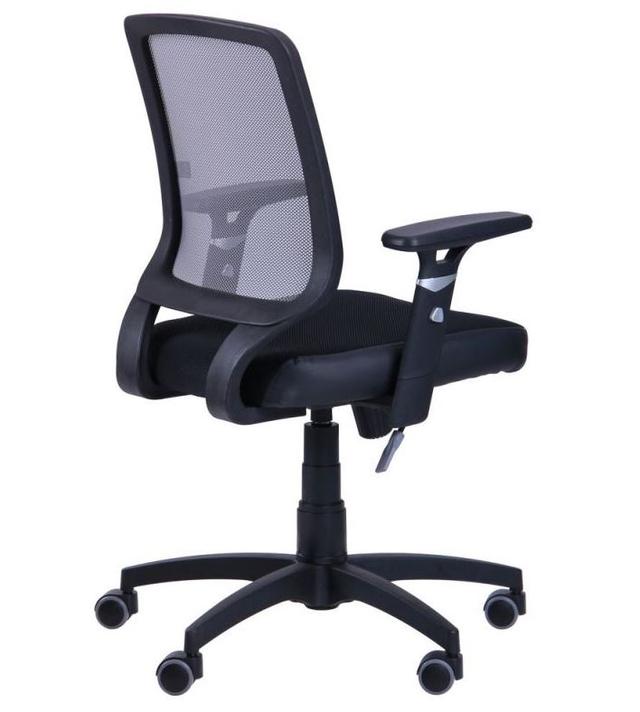 Кресло Онлайн сиденье Сетка черная/спинка Сетка серая (фото 5)