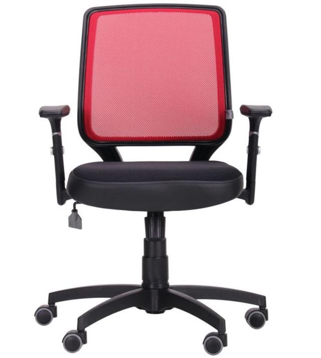 Кресло Онлайн сиденье Сетка черная/спинка Сетка красная (фото 3)