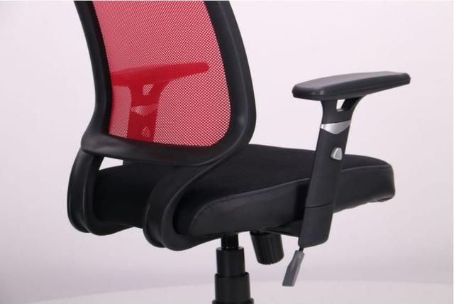 Кресло Онлайн сиденье Сетка черная/спинка Сетка красная (фото 6)