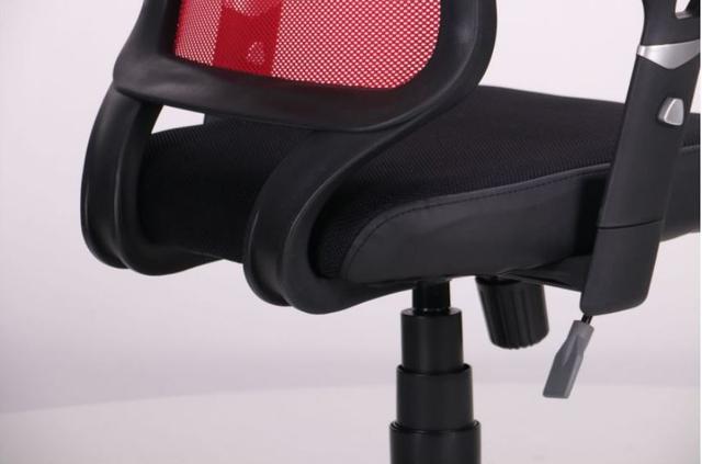 Кресло Онлайн сиденье Сетка черная/спинка Сетка красная (фото 8)