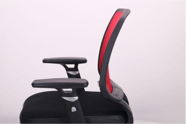 Кресло Онлайн сиденье Сетка черная/спинка Сетка красная (фото 9)