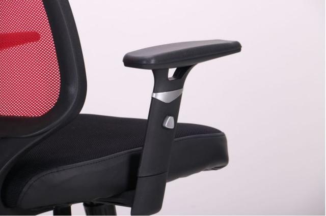 Кресло Онлайн сиденье Сетка черная/спинка Сетка красная (фото 10)