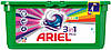 Гель-капсулы для стирки Ariel 3in1 color 32 шт., для цветного белья