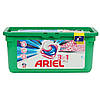 Гель-капсулы для стирки Ariel 3in1 32 шт., с ленором, для белых и цветных тканей
