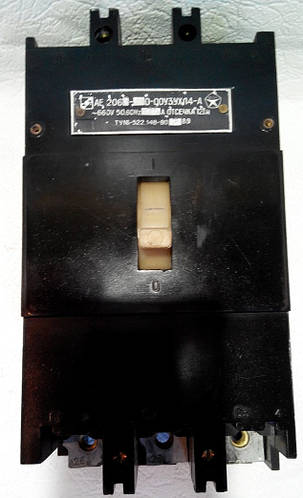 Автоматический выключатель АЕ 2066 40А - фото 1