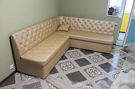Кухонний диван зі спальним місцем (Карамельний)