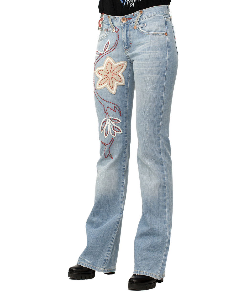 

Джинсы женские Crown Jeans модель 137-1 (IRb)