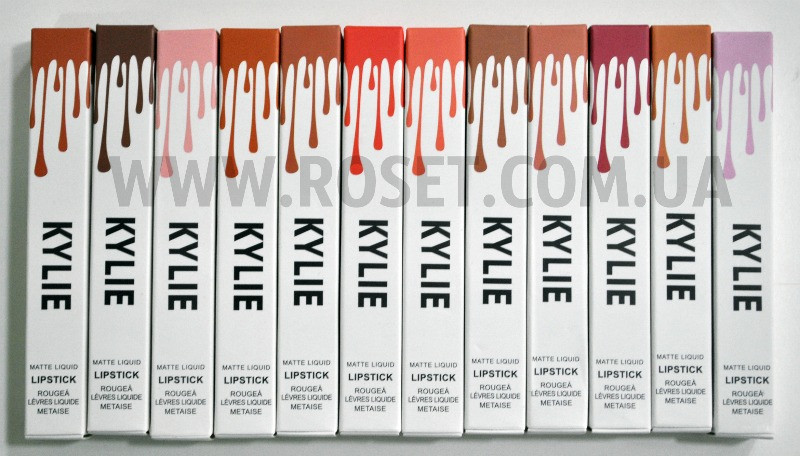 

Набор жидких матовых помад - Kylie Matte Lipstick 12 pcs