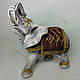 Статуэтка Слон с поднятым хоботом 21 см, фото 5