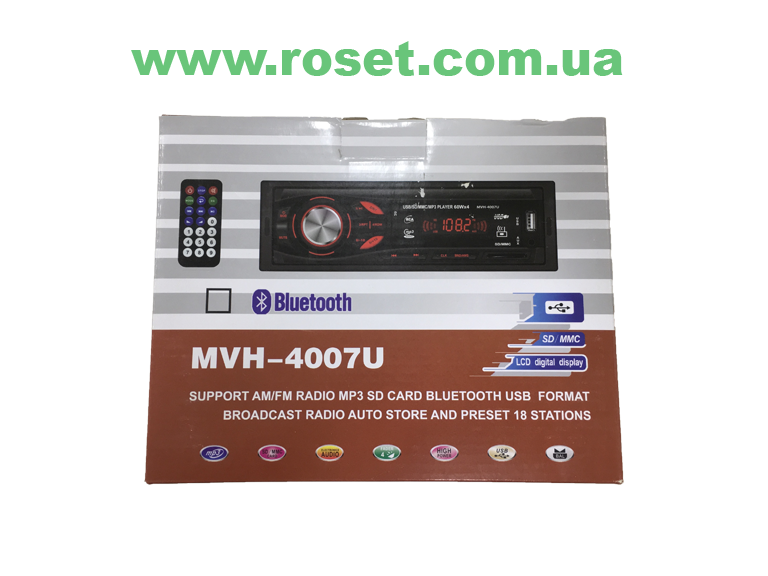 

Автомагнитола (магнитола для автомобиля) MVH-4007U digital media player