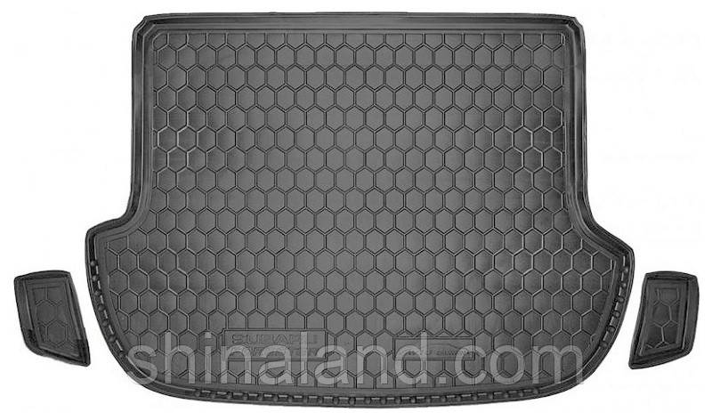 

Коврик в багажник Subaru Forester III 2008 - черный, полиуретановые (Avto-Gumm) - штука