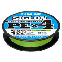 

Шнур Sunline Siglon PE х4 150m (салат.) #0.8/0.153mm 12lb/6.0kg