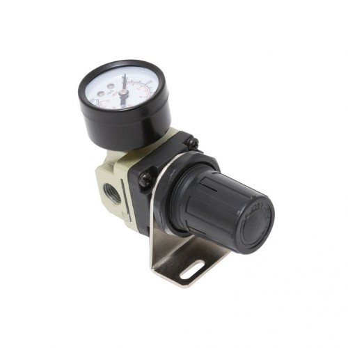 Регулятор давления воздуха с индикатором 1/4'(F)x1/4'(F) (0-10bar)