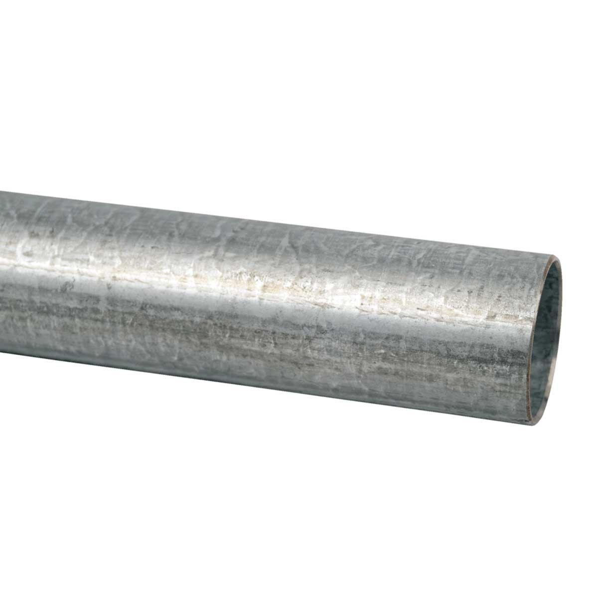 Труба металева (внутрішній d- 14 мм); з різьбовою муфтою;; сталь оцинкована шар цинку 60-100мкм стійкість корозії- 4 кат.; упаковка 30 шт