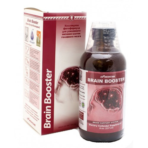 

Брейн Бустер (Brain Booster), 237 мл США - витамины для мозга и памяти
