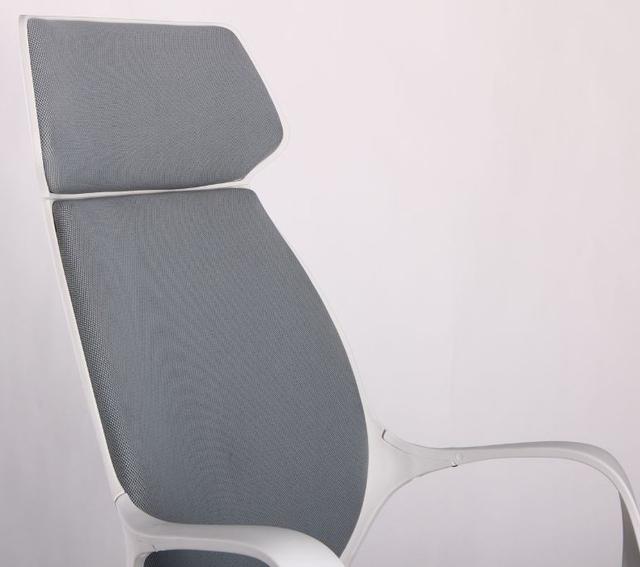Кресло Concept белый/светло-серый (Фото 7)