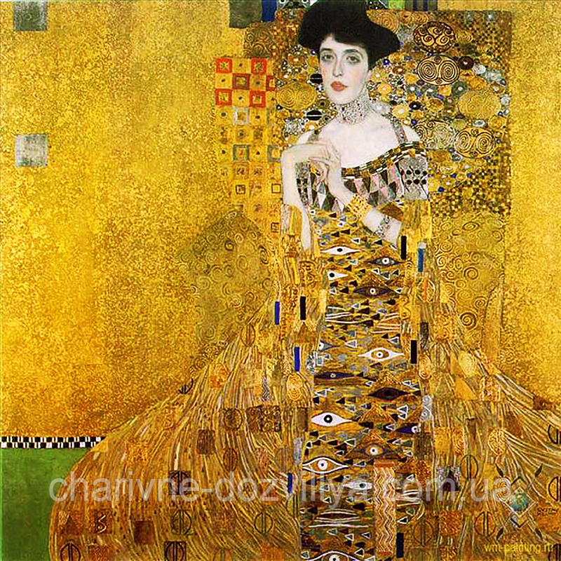 

Набор алмазной вышивки (мозаики) "Золотая Адель". Художник Gustav Klimt