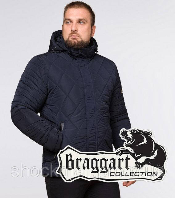 

Куртка зимняя синяя на меху Braggart Dress Code 19121S