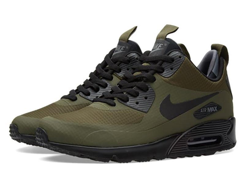 

Мужские зимние кроссовки Nike Air Max 90 Mid Winter Haki 42(26.5см), Хаки