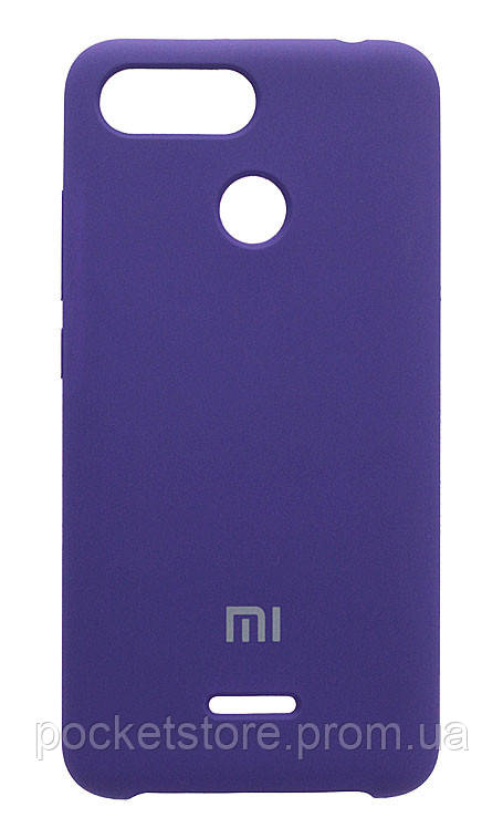 

Чохол силіконовий Silicone Cover для Xiaomi Redmi 6 Violet, Голубой