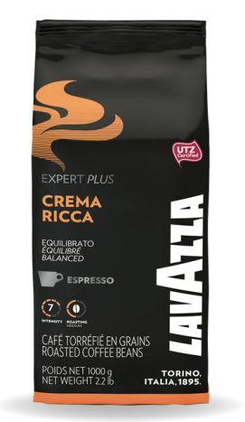 Кофе в зернах Lavazza Crema Ricca 1кг. Лавацца Оригинал UTZ, Италия!