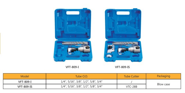 Набор для обработки труб VALUE VFT  809 -IS (одна планка ,один труборез )