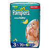 Подгузники Pampers Active Baby-Dry 3 4-9 kg 70 шт.
