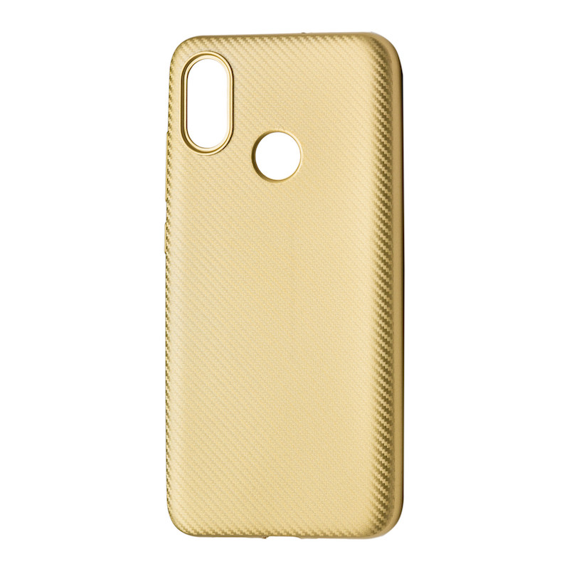 

Чехол-накладка DK-Case силикон Carbon для Xiaomi Mi 8 (gold)